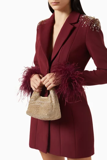 كلاتش باكيت كينزي ميني مرصع بالكريستال