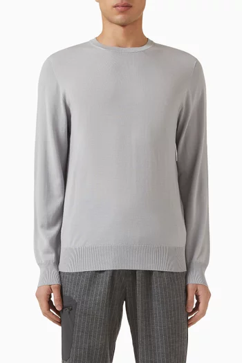 Lasca Crewneck Sweater in Knit