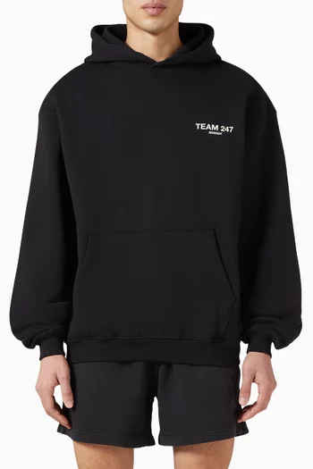 247 Team Oversized Hoodie in Cotton
