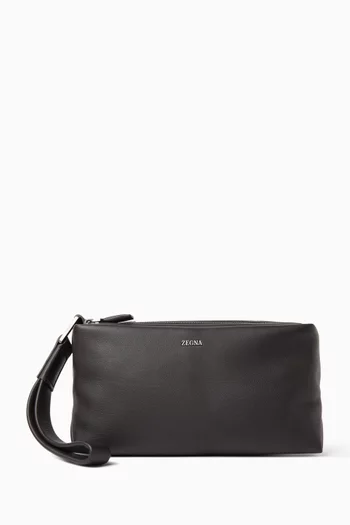 SECONDSKIN Softy Pouch in Leather