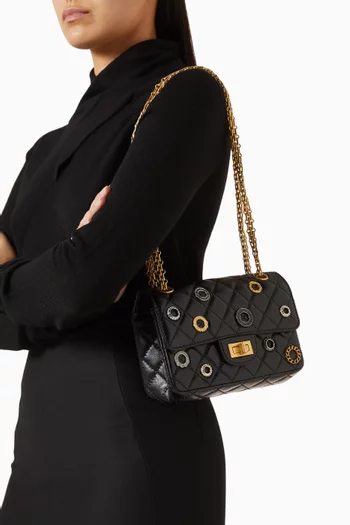 CC Wallet on Chain in Quilted Lambskin