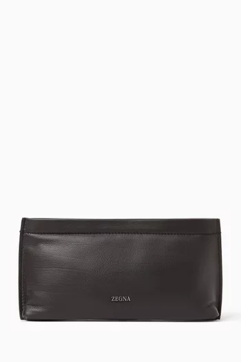 SECONDSKIN Pouch in Leather