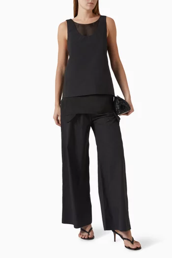 Tracey Wide-leg Pants
