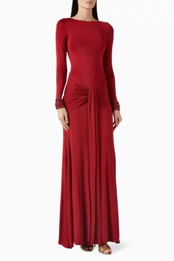 فستان سهرة انتينسيتي جيرسيه