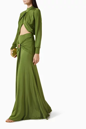 Intensity Maxi Skirt in Jersey