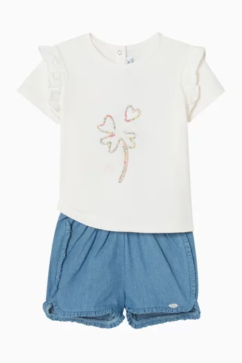 تي شيرت كلوفر بزهرة ليبرتي