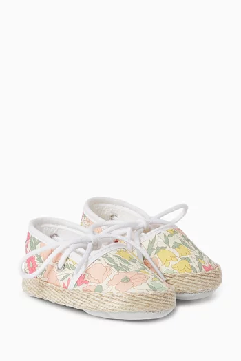 Floral-print Espadrilles