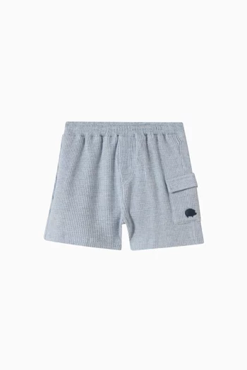 Waffle Shorts in Cotton