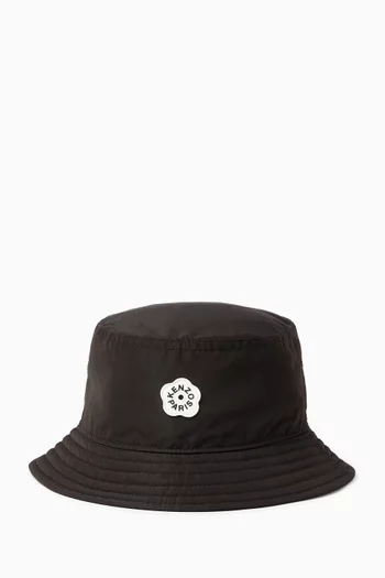 Floral Logo Bucket Hat