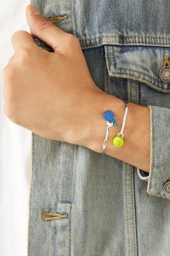 Paddle & Tennis Ball Bangle