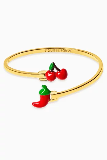 Cherry & Chilli Pepper Bangle