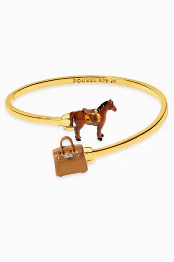 Horse & Bag Bangle