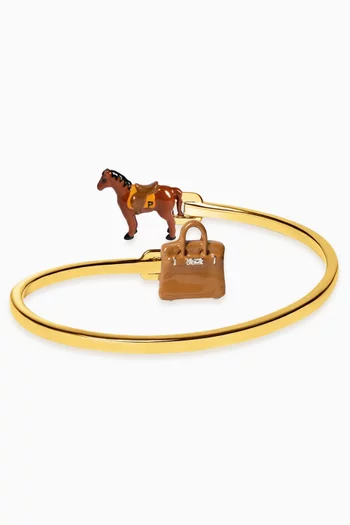 Horse & Bag Bangle