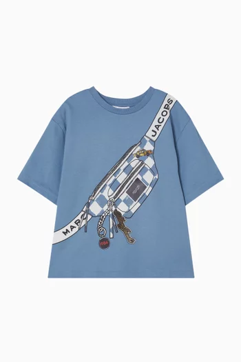 Snapshot Short-sleeve T-shirt in Cotton