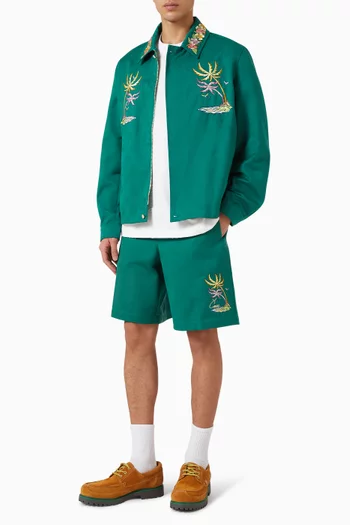 Diamond Monogram Jacquard Shorts