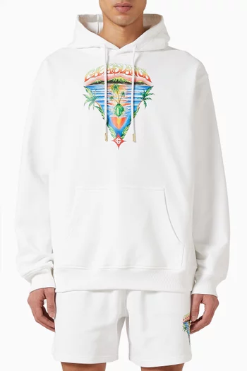 Innocence Triangle Hoodie in Cotton-jersey