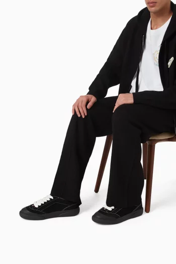 Del Mar Sneakers in Leather & Textile