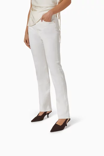 Jacki 55 Slingback Pumps in Satin