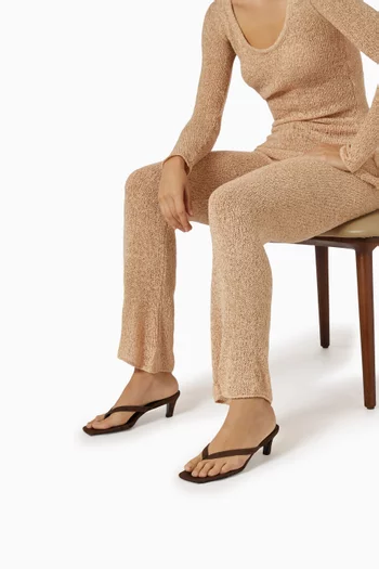 Topaz 50 Thong Sandals in Suede