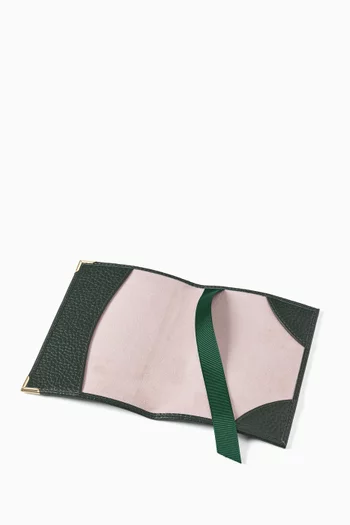 حافظة جواز سفر جلد بارز الملمس