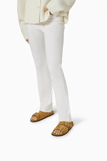 Alba Sandals in Suede Leather