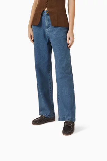 Rowan Lace-up Loafers in Leather