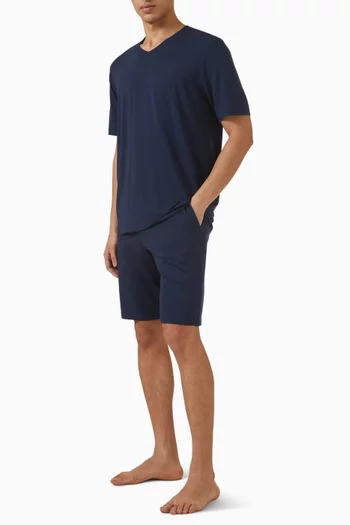 Drawstring Bermuda Pants