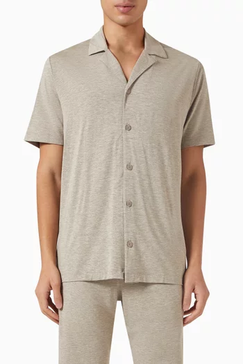 Henley Buttoned Shirt