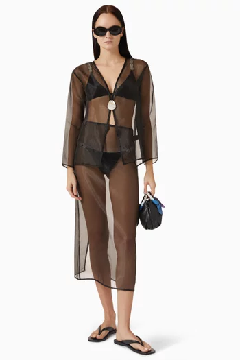 Ocean Skirt in Organza