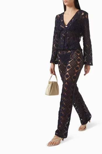 Playa Pants in Crochet