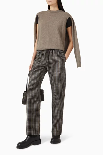 Check Relaxed-fit Pants