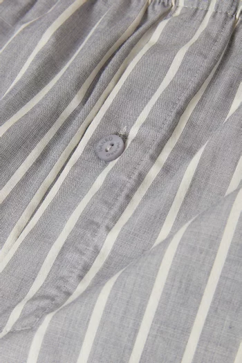 Fancy Woven Boxer Shorts in Cotton