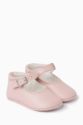 Mary Jane Shoes in Leather