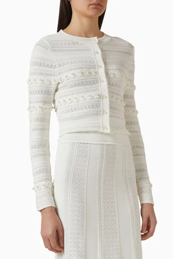 Laneo Knit Cardigan in Viscose Blend