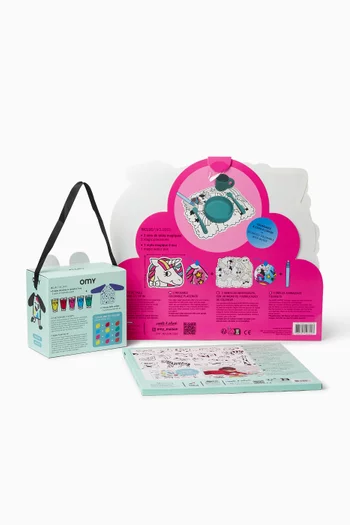 Water Lily Placemat & Finger Paint Set