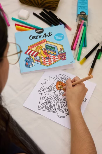 Cozy Art Supermarket Set