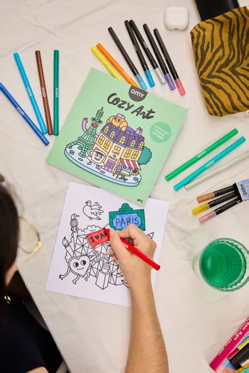 Cozy Art Paris Colouring Kit