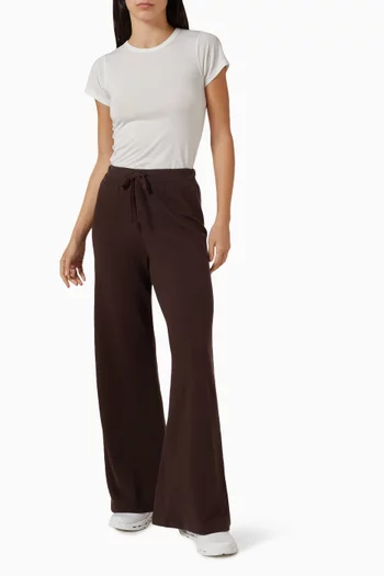 Crewneck T-shirt in Jersey