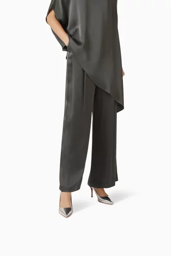 Miss Z 80 Pumps in Metallic Leather