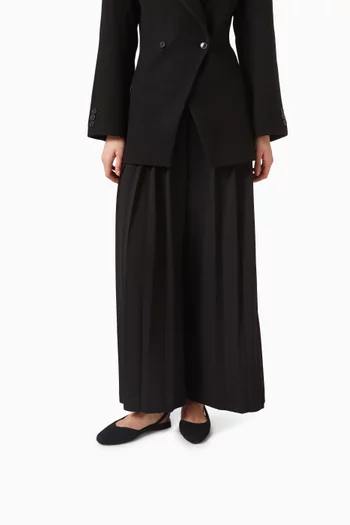 The Almond Slingback Flats in Knit