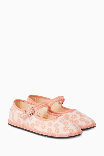 Floral Ballerina Flats