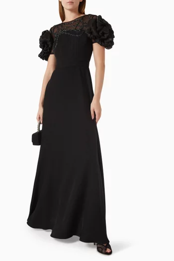 Bead-embellished Gown