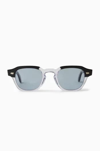 Round Sunglasses in Acetate