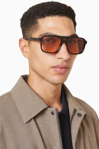 Aviator Sunglasses in Acetate