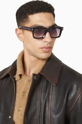 Square Sunglasses in Acetate