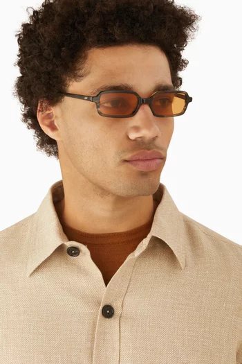 Milo Havana Sunglasses in Acetate
