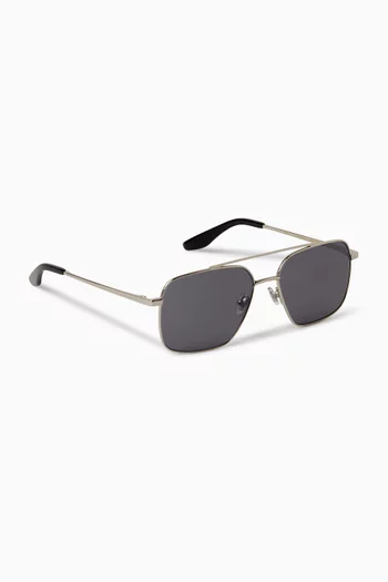 Frank Sunglasses in Metal