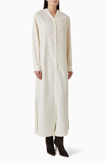 Cornelia Slit Shirtdress