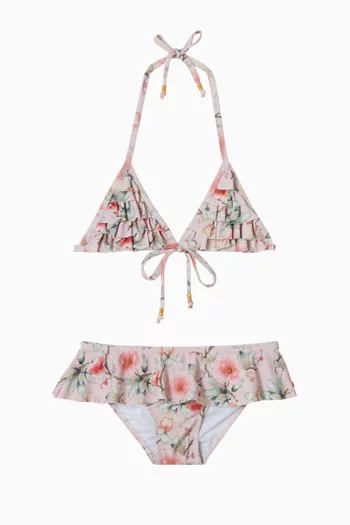 Petal Frilly Bikini Set