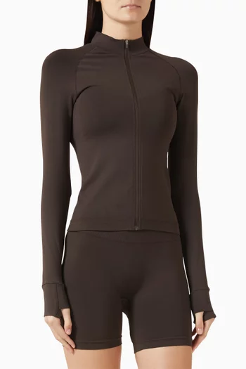 Impact Seamless Zip-up Jacket